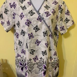 Scrub Top Size small
